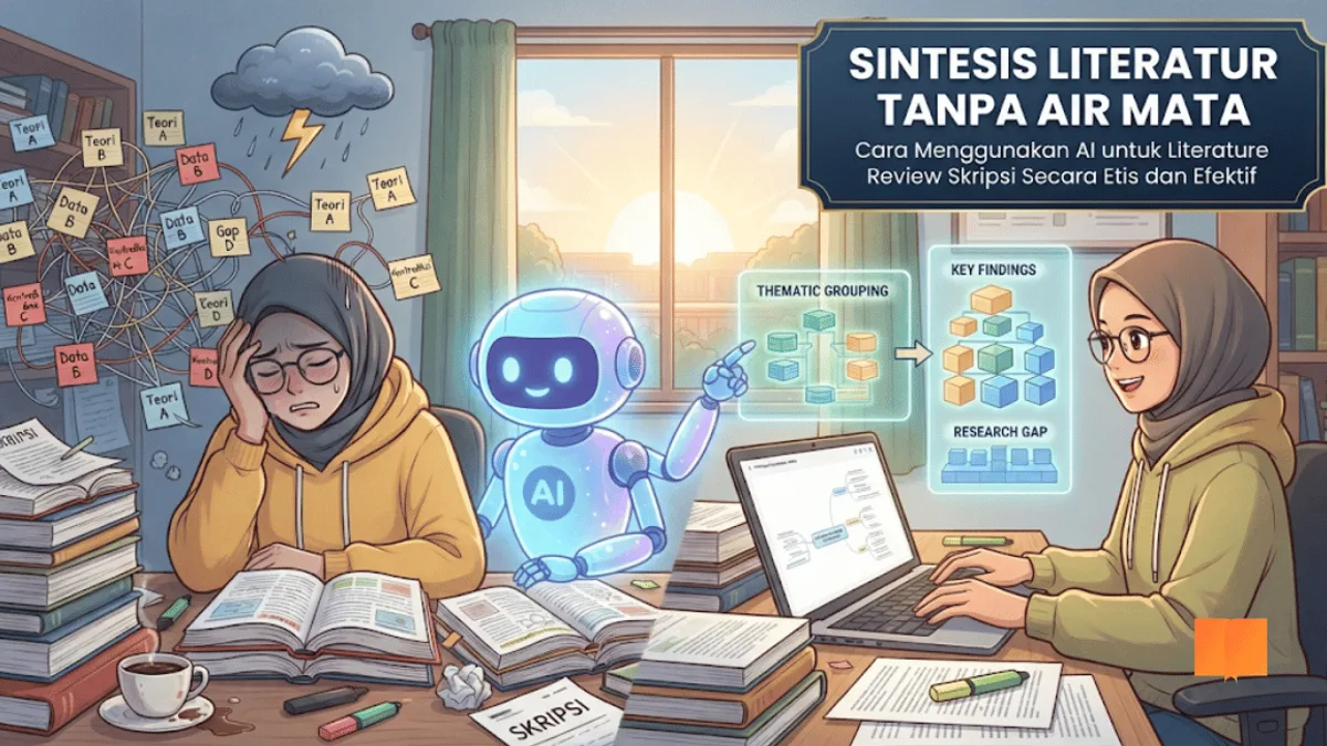Sintesis Literatur Tanpa Air Mata: Cara Menggunakan AI untuk Literature Review Skripsi Secara Etis dan Efektif