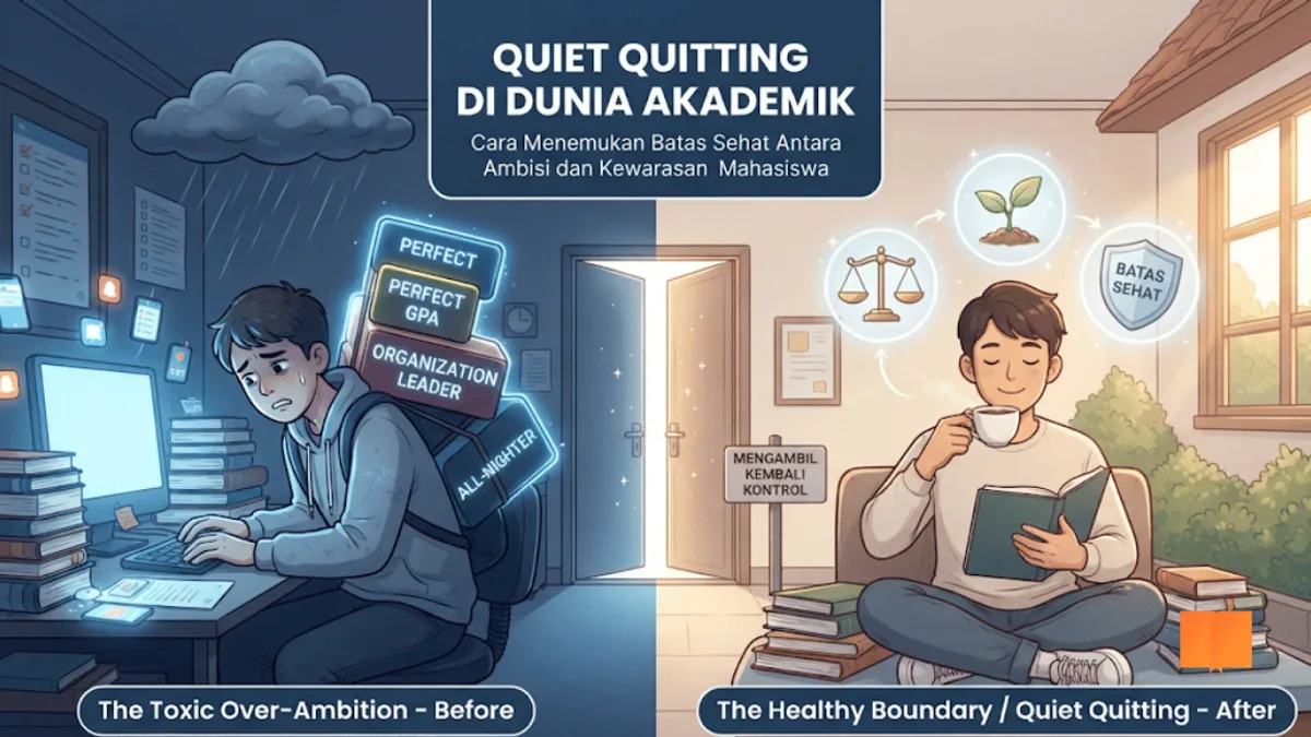 Quiet Quitting di Dunia Akademik: Cara Menemukan Batas Sehat Antara Ambisi dan Kewarasan Mahasiswa
